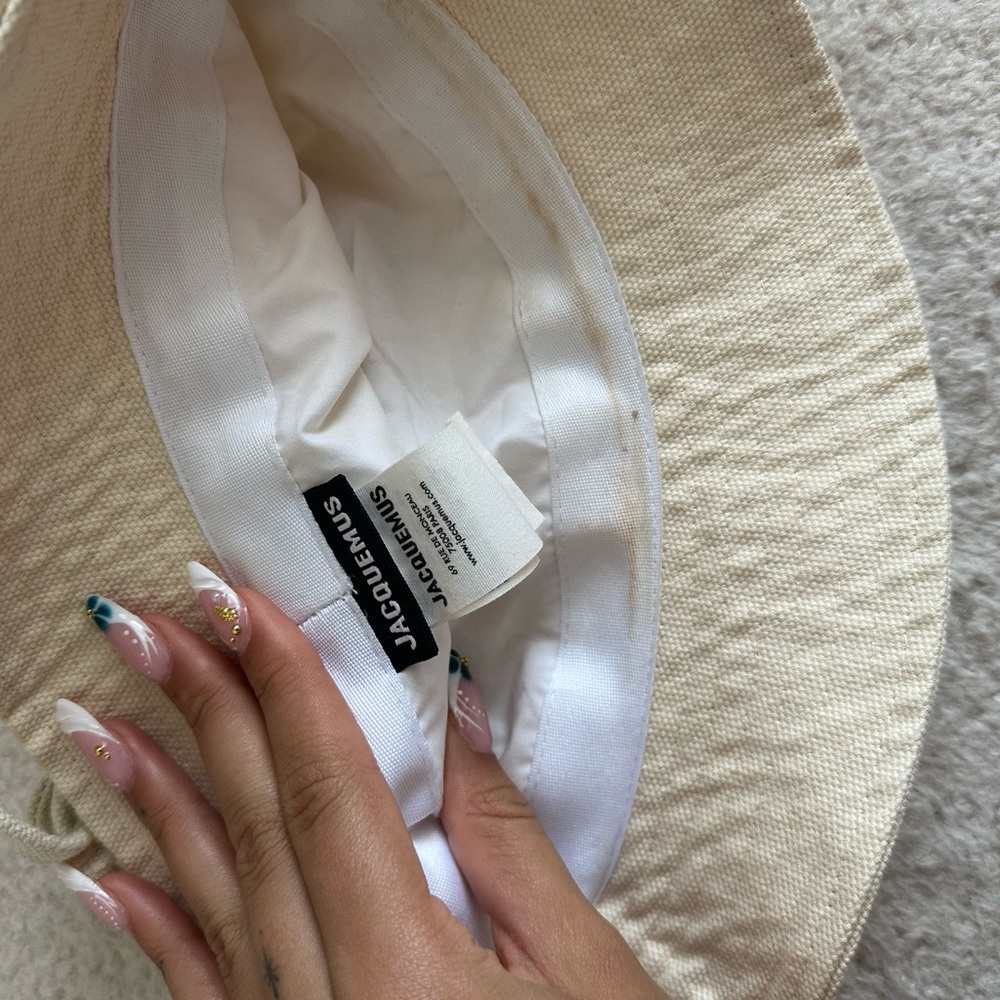 Jacquemus Beige Bucket Hat - Picture 3 of 4